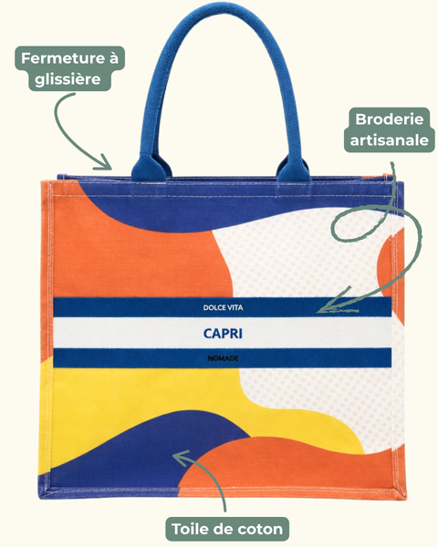 Sac brodé CAPRI