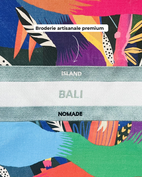 Sac brodé BALI