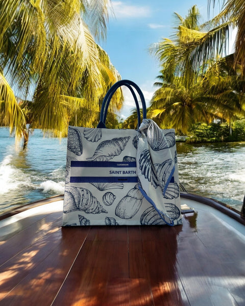 Sac brodé SAINT BARTH