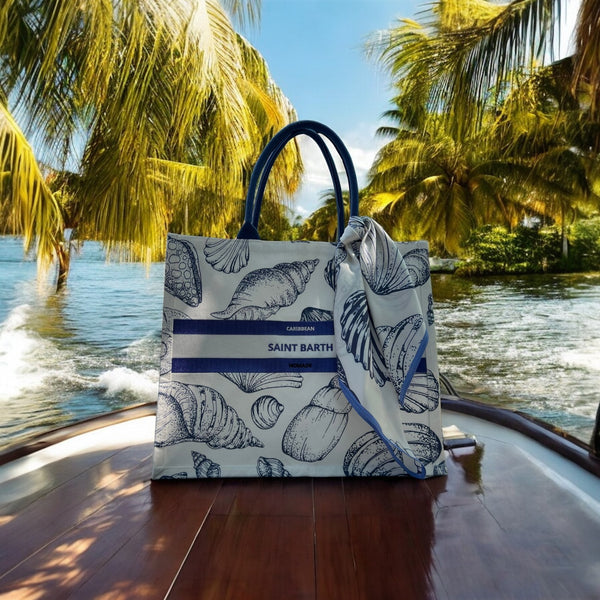 Sac brodé SAINT BARTH