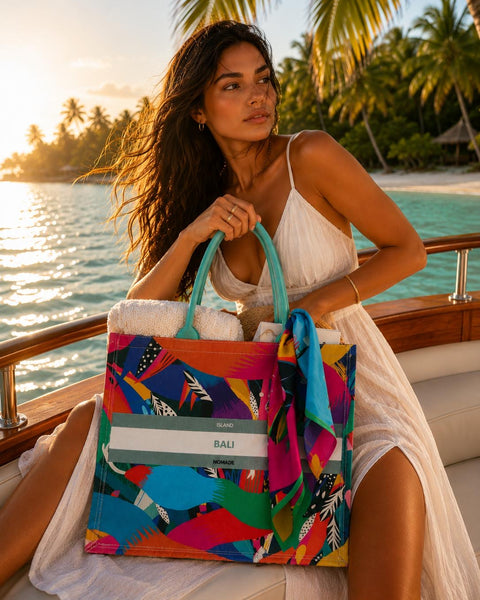 Sac brodé BALI