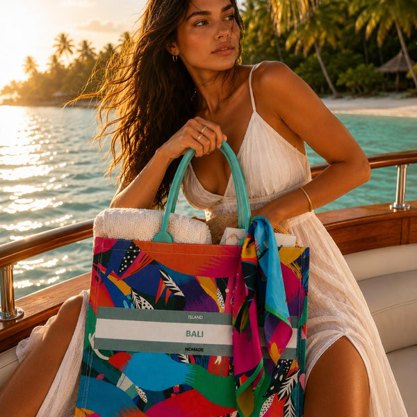 Sac brodé BALI