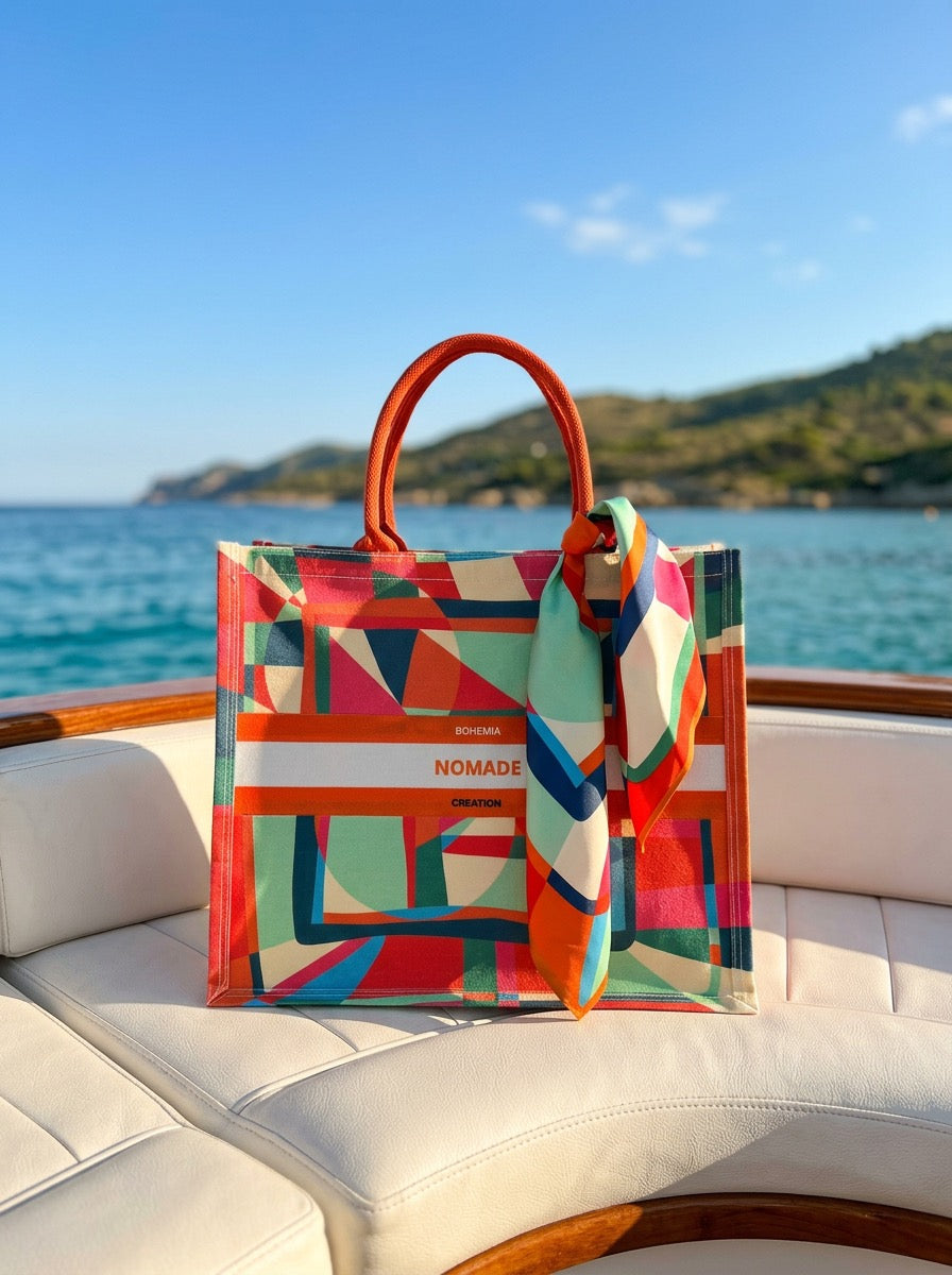 Sac brodé NOMADE